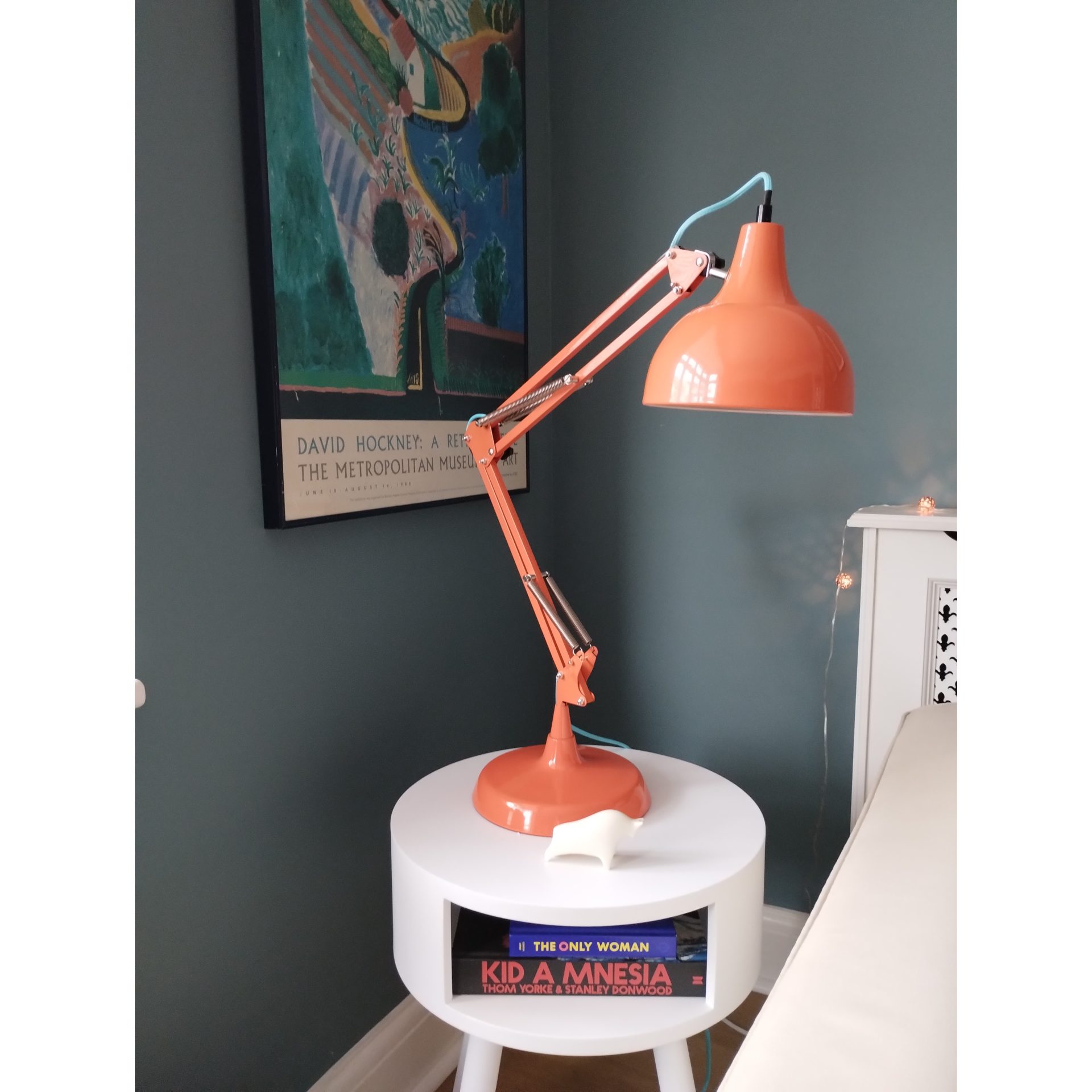 Orange Desk Lamp - Just Like Wendy's