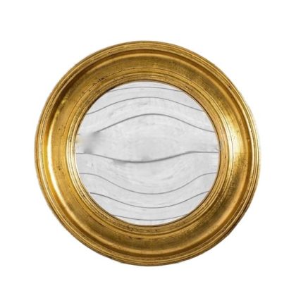 Large classic gold convex mirror is superb! Superb style, quality, finish and price! 74 x 74cm . Wonderful in the hallway! Fab in the study.