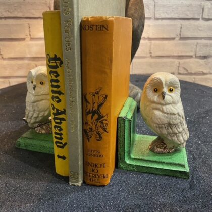 Cast Iron Owl Bookends - Image 2