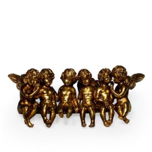 Gold Sitting Angels