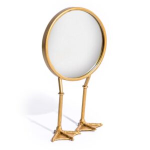 Gold Bird Legged Mirror