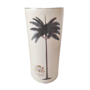 Ceramic Palm Tree Umbrella Stand