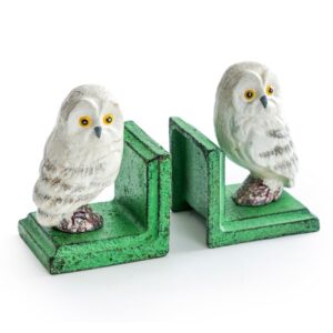 Cast Iron Owl Bookends