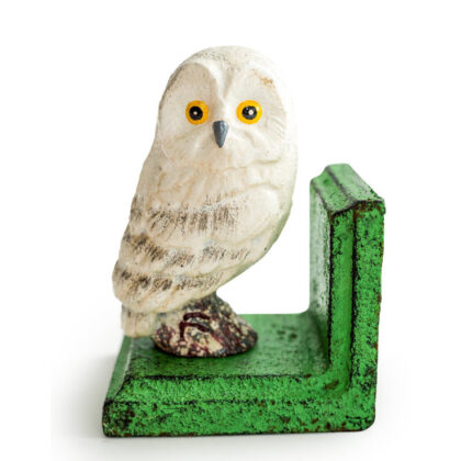 Cast Iron Owl Bookends - Image 3